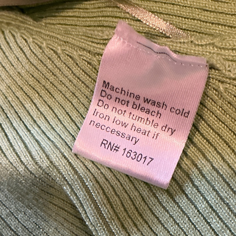 OH POLLY 2 Piece Strapless Green Dress with Matching Shrug Size XS/S - Picture 10 of 11